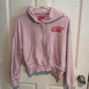 Coca Cola Red and Pink Tag Hoodie
